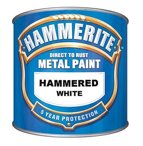 HAMMERITE HAMMERED WHITE 2.5 LTR - Burke Brothers
