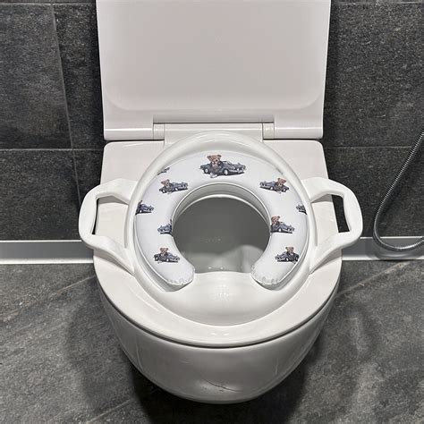 Детское сиденье накладка на унитаз BABY, мягкая с ручками CUCER ...