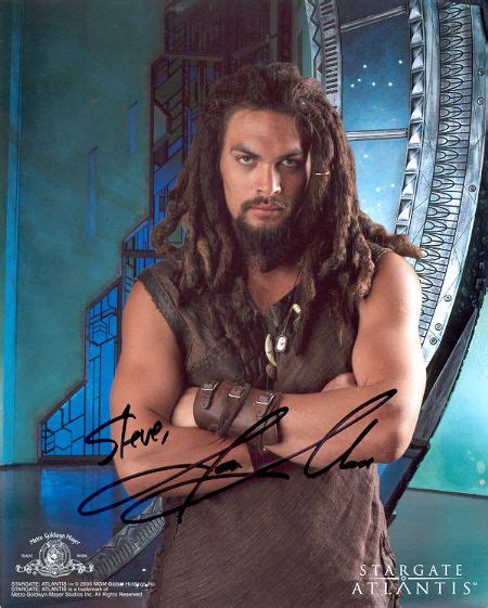 Jason Momoa (Stargate Atlantis)(Signed at Creation Entertainment ...