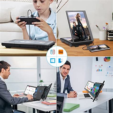 Fagomfer Triple Portable Monitor For Laptop Ofiyaa P Pro Laptop