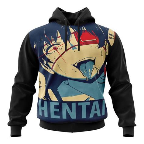 Moletom Capuz Hentai Ahegao Anime Ecchi Manga Loli Blusa Shopee Brasil