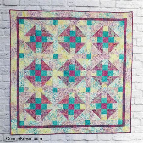 Batik Bulls Eye Quilt Block Tutorial Freemotion By The River