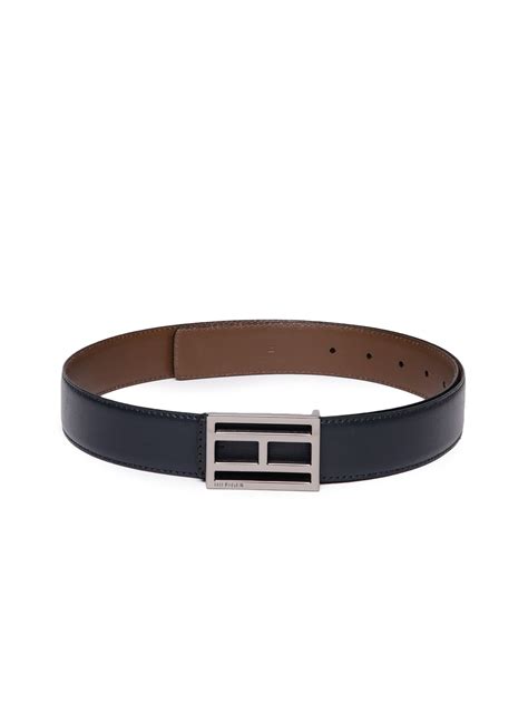Buy Tommy Hilfiger Men Reversible Textured Leather Belt Belts For Men