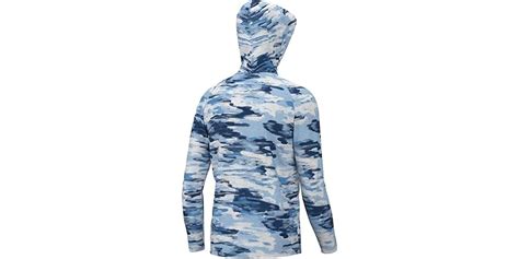 Huk Mens Waypoint Hoodie Fishing Shirt