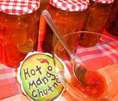 Easy Homemade Hot Mango Chutney Tinned Tomatoes