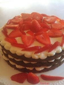 Naked Cake Con Crema Cioccolato E Ricotta