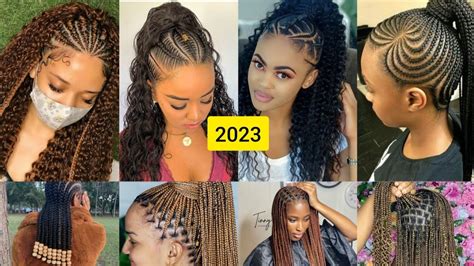 MITINDO MIPYA YA NYWELE AMAZING CORNROWS HAIR STYLE KNOTLESS STYLE