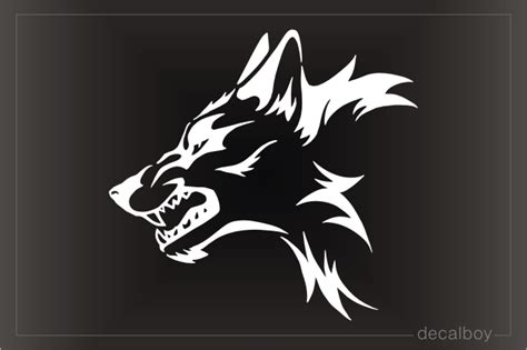 Wolf Decals And Stickers Decalboy