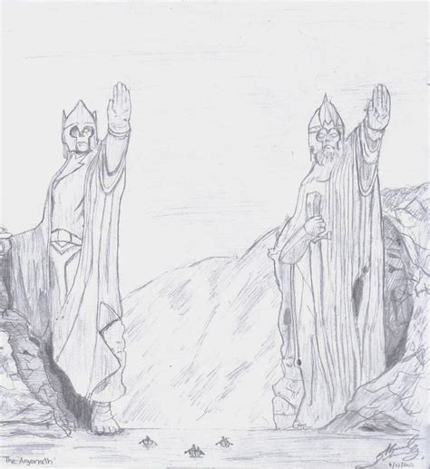 The Argonath By Sicarius17 On Deviantart