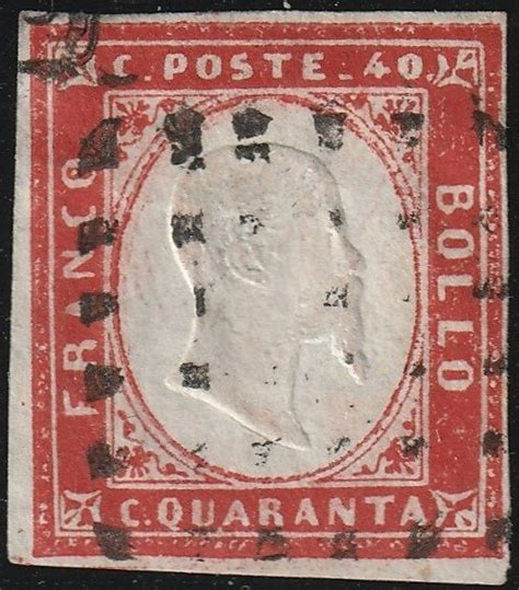 Italian Ancient States Sardinia 1861 4th Issue 40 C Catawiki