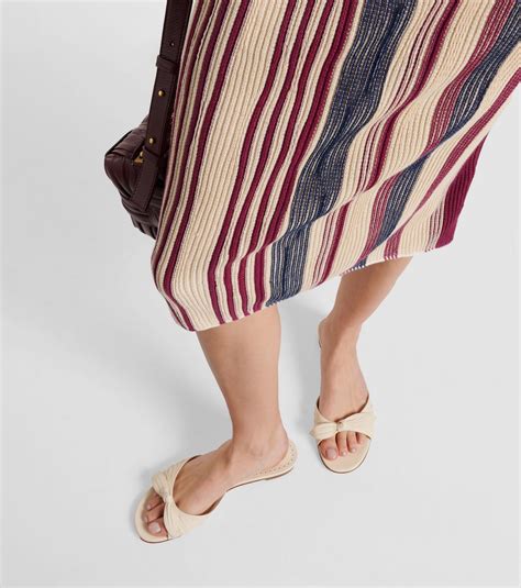 Lolloflat Leather Mules In White Manolo Blahnik Mytheresa