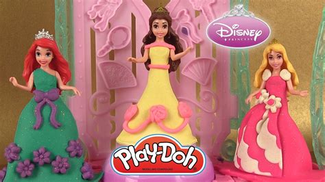 Magiclip Play Doh Robes De Princesses Disney Aurore Ariel Techniques