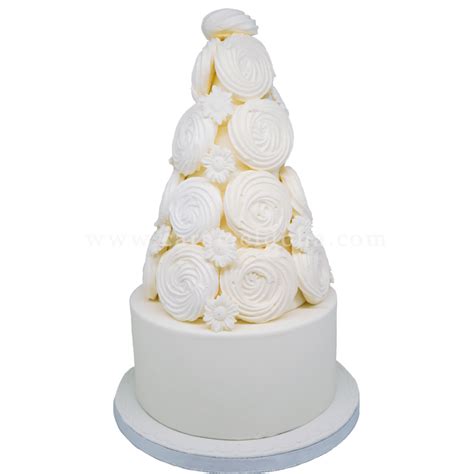 Meringue Tower Caramel Sweet Arts