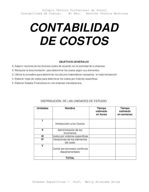 PDF CONTABILIDAD DE COSTOS 2017 5 4 CONTABILIDAD DE COSTOS