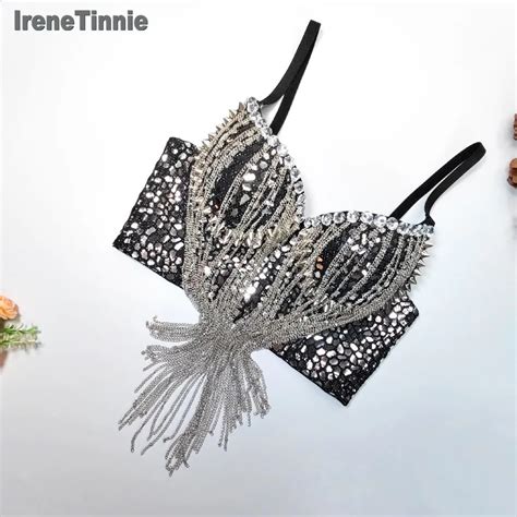 Irene Tinnie Hot Girl Sexy Vintage Mesh Camisole Women Outer Wear Design Embroidery Flowers