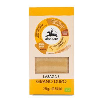 Изделия макаронные листы для лазаньи био, Alce Nero, 250 г, Италия 1шт ...