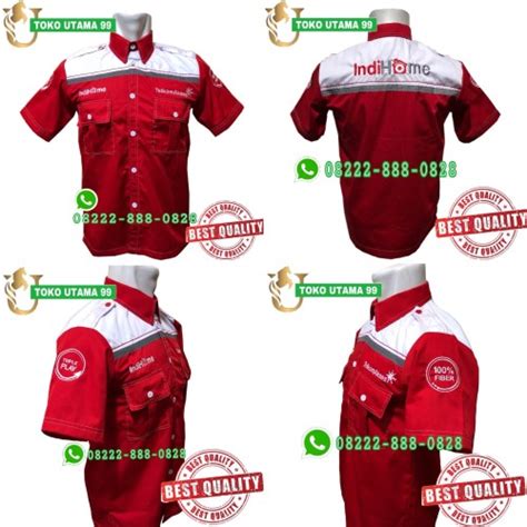 Jual Seragam Indihome Terbaru Kemeja Indihome Terbaru Baju Indihome