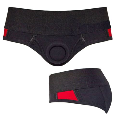 BIKINI NEGRO CON ROJO STRIPE Agotado VibraLove