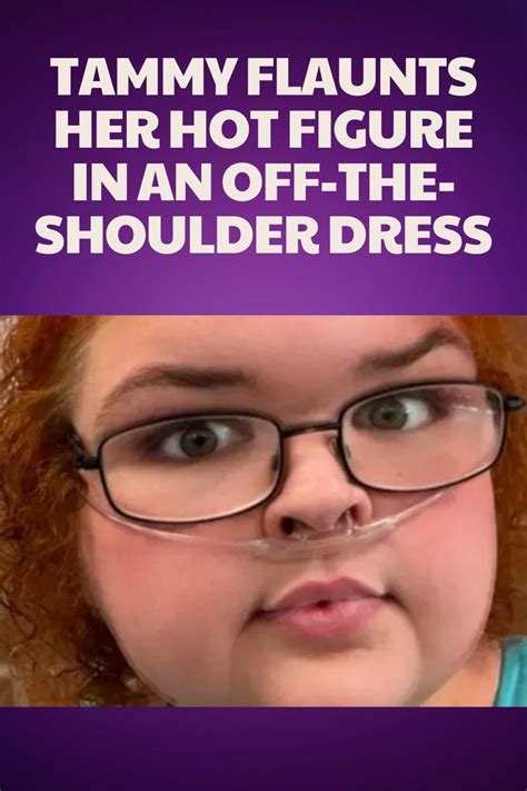 Tammy Flaunts Her Hot Figure In An Off The Shoulder Dress