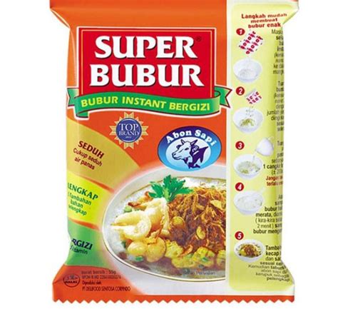 super bubur abon sapi  indonesia instant porridge beef floss lazada ph