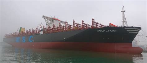 Msc Jade Container Post Suezmax
