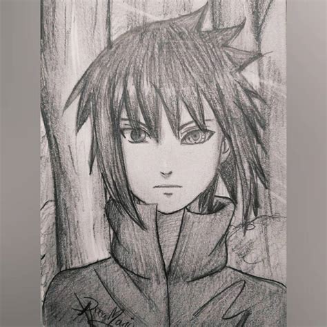 Sasuke Pencil Drawing By Dreamarii06 On Deviantart