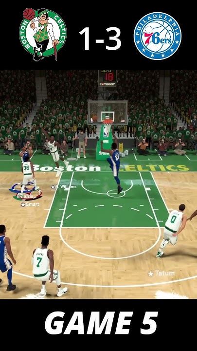 SimulaciÓn De La Serie Sixers Vs Celtics Playoffs 2023 Parte 2 Youtube