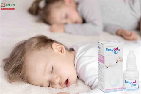Thuốc Easycol Baby + bổ sung enzym Lactase ngoại sinh cho đường ruột