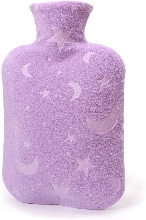 Dicever Hot Water Bottle With Soft Cover L Hot Water Bag For Menstrual Cramps Neck And