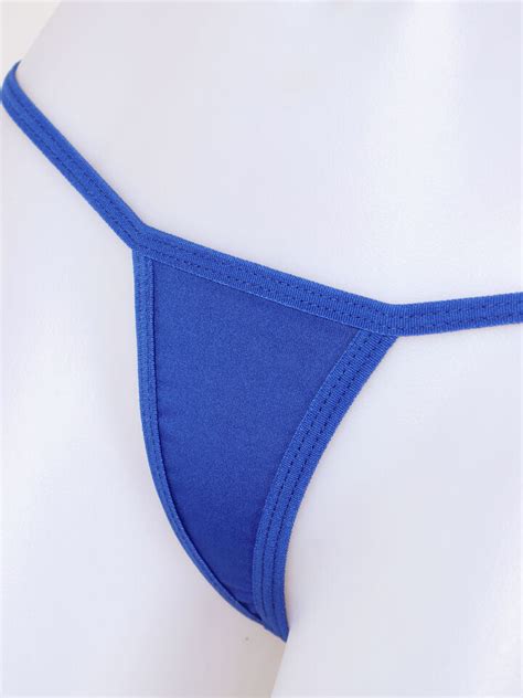 Women Sexy Low Rise G String Bikini Thongs Mini Micro Panties Lingerie Underwear EBay