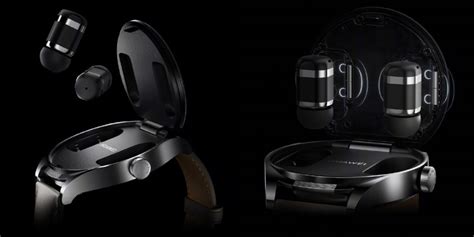 Часы со встроенными наушниками Huawei Watch Buds вышли в России — Лайфхакер