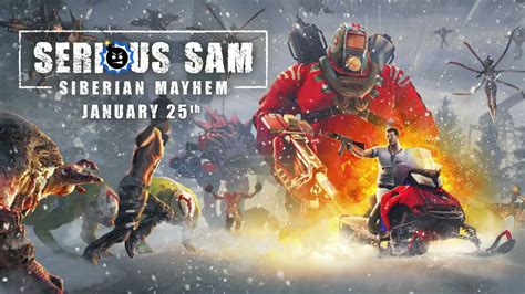 Вышла игра Serious Sam: Siberian Mayhem, где Сэм сражается с монстрами ...