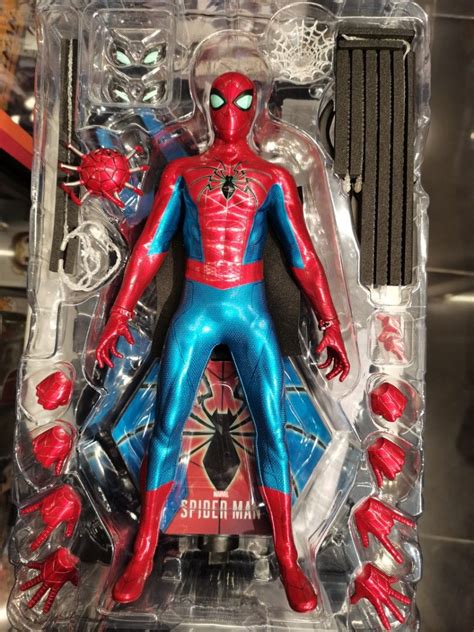 Hot Toys VGM43 Spider Man Spider Armor Mark 4 MK IV Suit Collectible Figure BIB Hobbies