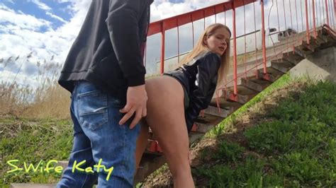 Crazy Public Sex Of A Beauty With A Creampie Right On An Highway Xxx Mobile Porno Videos