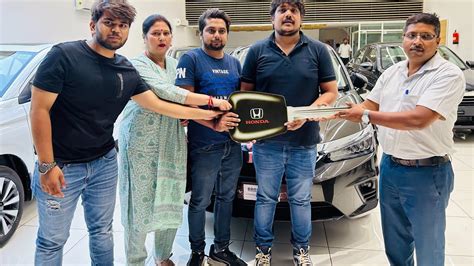 Taking Delivery Of Our New Honda City Parinit Singh Vlogs Youtube