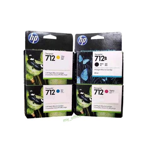 HP 712 712B Ink Cartridge for HP Designjet T230 T250 T650 | Shopee Malaysia