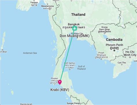 Getting From Bangkok To Krabi By Train By Bus And By Flight A Step