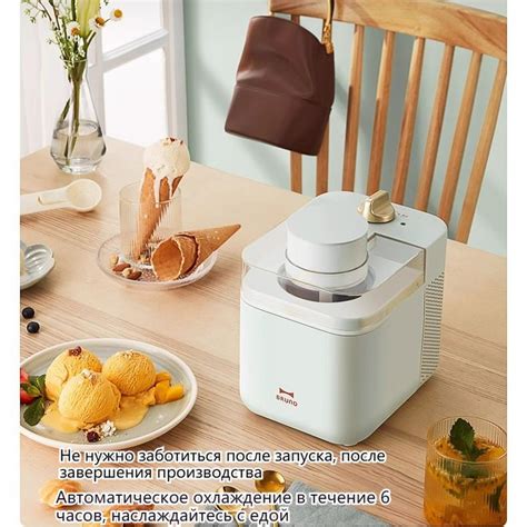 мороженица с компрессором GSTORE WYY54,Светло-зеленый купить на OZON по ...