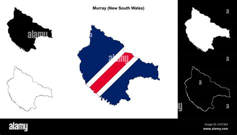 Murray Vector Outline Map Hi Res Stock Photography And Images Alamy