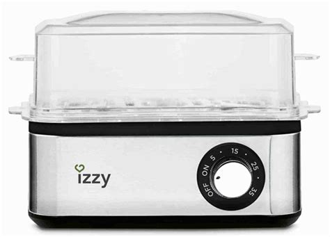 Izzy IZ 8201 Βραστήρας Αυγών 8 Θέσεων 600W Ασημί Skroutz gr