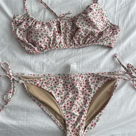 Old Navy Floral Bikini Depop