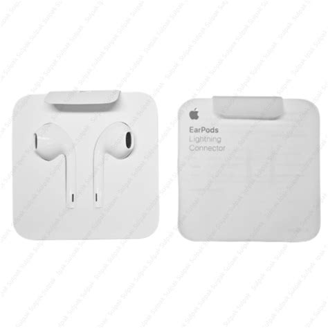 Наушники Apple EarPods Lightning White в Алматы - цены, купить в ...
