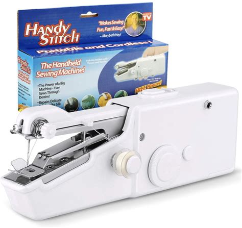 Швейная машина Lemon Tree Ручная швейная машинка Handy Stitch (Белый ...