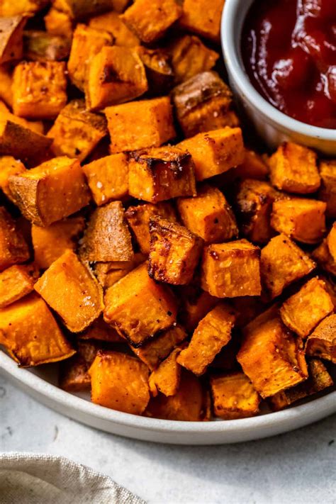 Air Fryer Sweet Potato Cubes – WellPlated.com