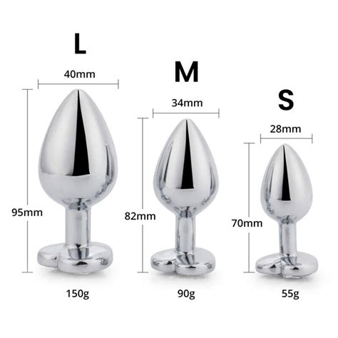 Consolador Dilatador Plug Anal Corazón Jota Store