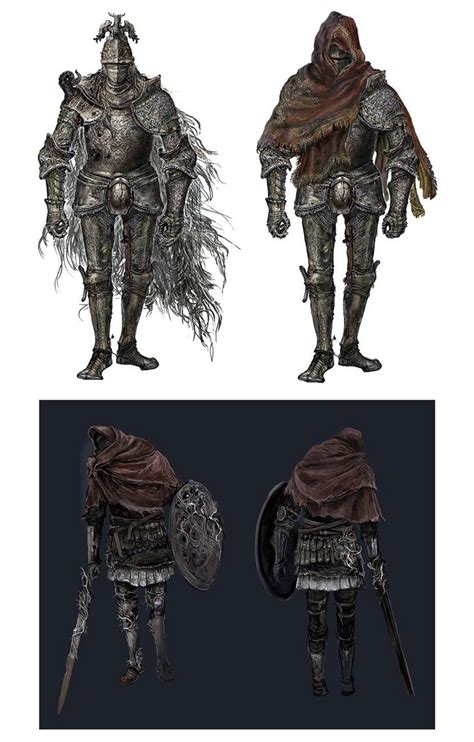Banished Knight And Exile Soldier Art Elden Ring Art Gallery Game