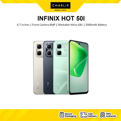 Infinix Hot I Smartphone Gb Ram Gb Rom Original Infinix Malaysia Shopee Malaysia