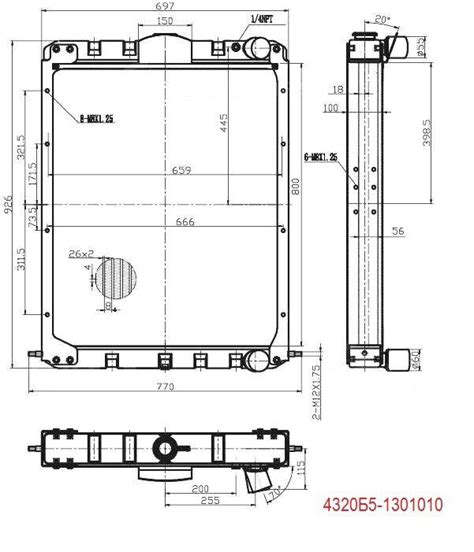 4320Б5-1301010 радиатор охлаждения купить,4320Б5-1301010 радиатор цена ...