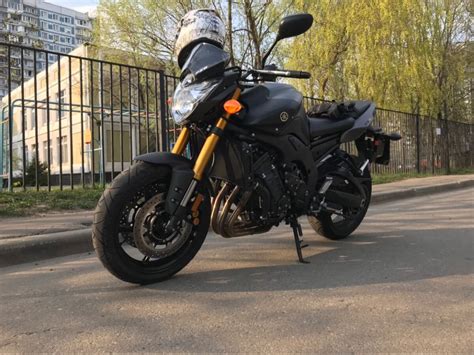 Купить б у Yamaha FZ8 инжектор 6 передач в Москве серебристый naked bike 2012 года на Авто ру