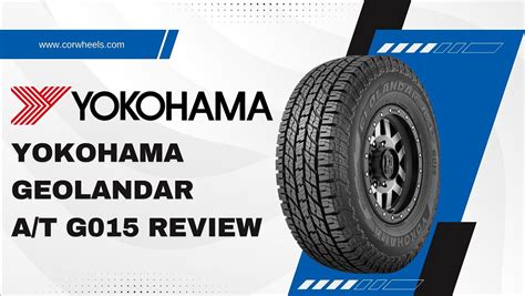 Yokohama Geolandar A/T G015 Reviews: 2024 AT Tire Test